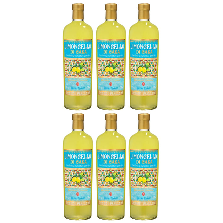 Bonaventura Maschio Liquori Dolci Limoncello di Casa Likör Italien(6 x 0,7l) - Versanel - 