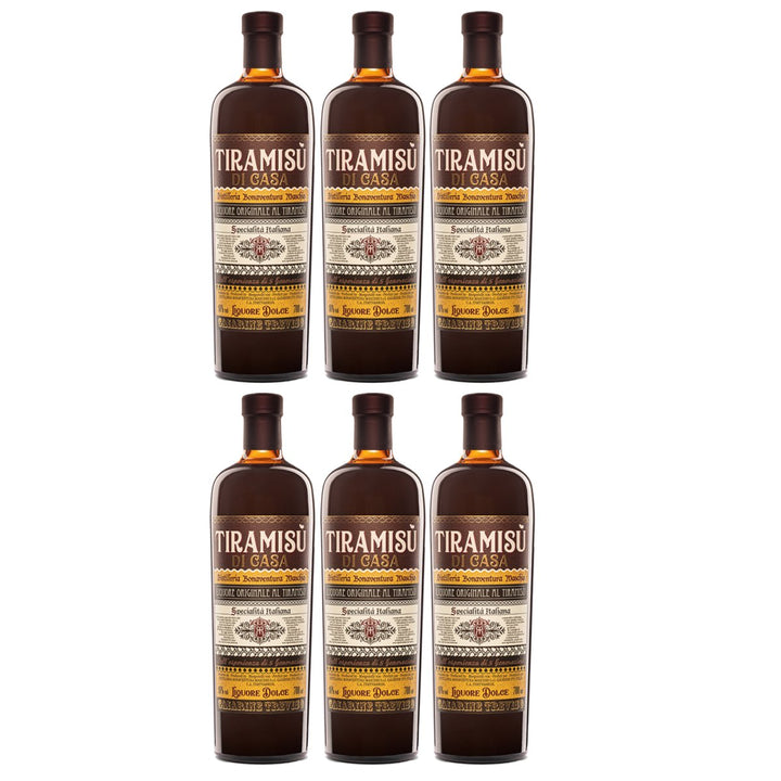 Bonaventura Maschio Liquori Dolci Tiramisu' Di Casa Likör Italien(6 x 0,7l) - Versanel - 