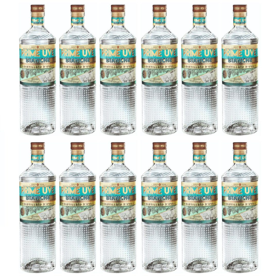 Bonaventura Maschio Prime Uve - Distillato D'uva Bianche Traubenbrand Italien(12 x 0,7l) - Versanel - 