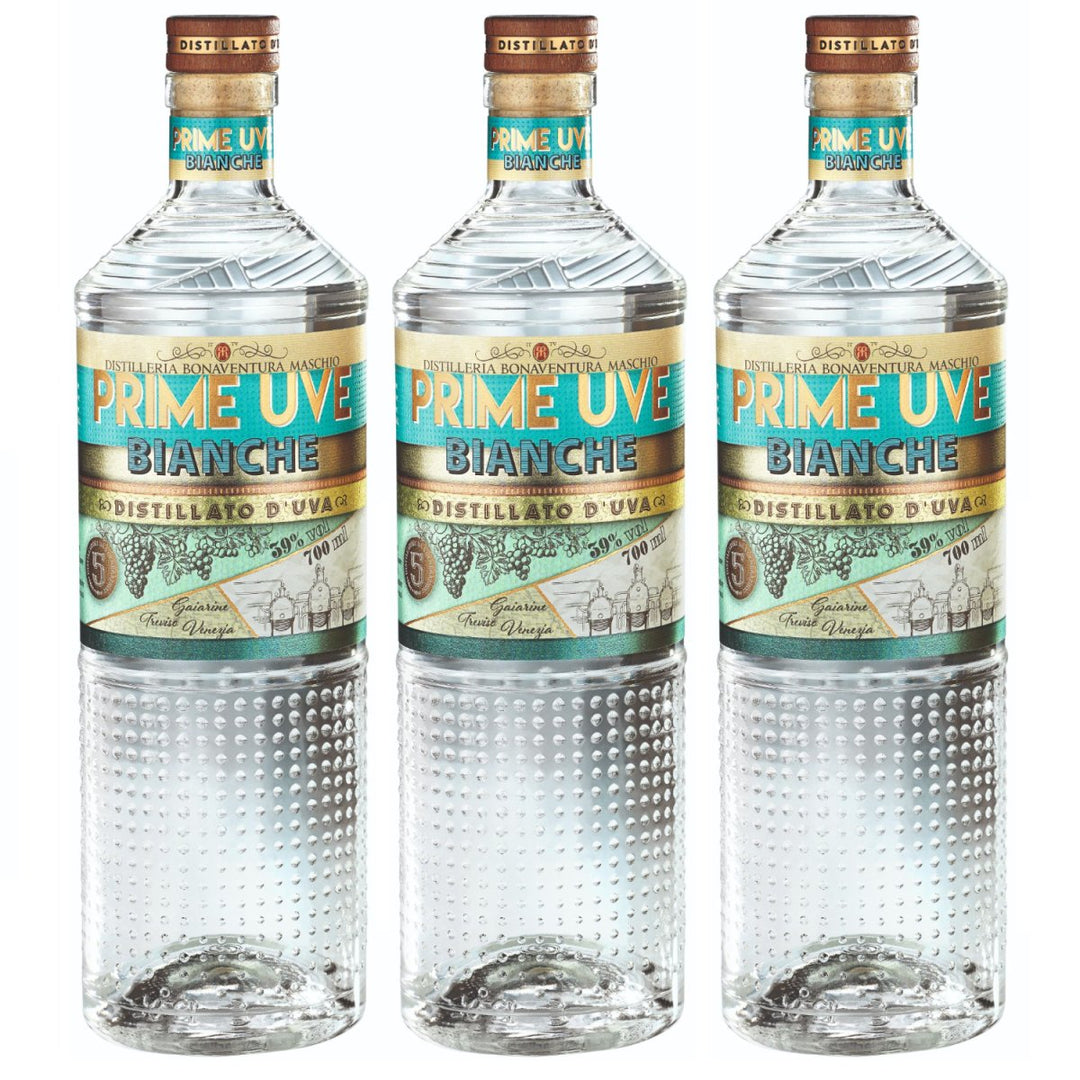 Bonaventura Maschio Prime Uve - Distillato D'uva Bianche Traubenbrand Italien(3 x 0,7l) - Versanel - 