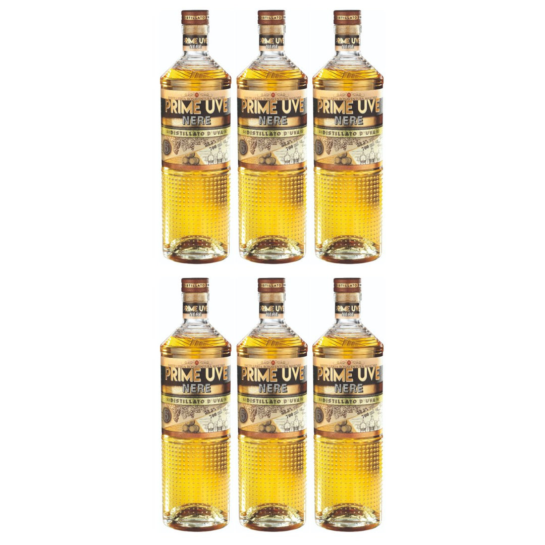 Bonaventura Maschio Prime Uve - Distillato D'uva Nere Traubenbrand Italien(6 x 0,7l) - Versanel - 