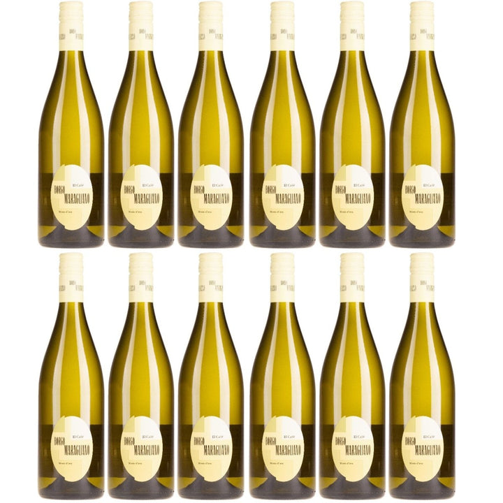 Borgo Maragliano El Calie Mosto d'Uva Frizzante Perlwein Süß Piemont Italien (12 x 0,75l) - Versanel - 