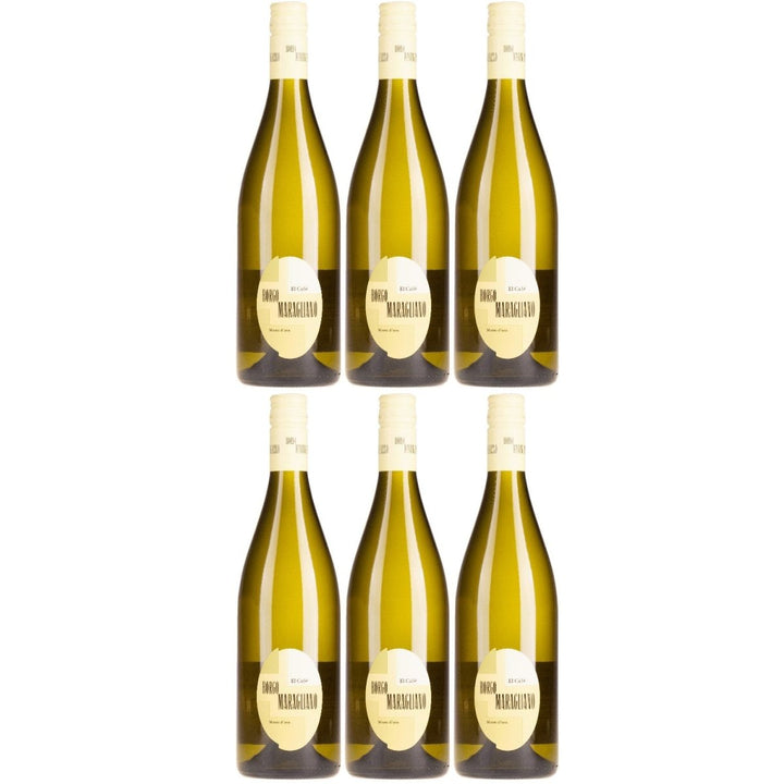 Borgo Maragliano El Calie Mosto d'Uva Frizzante Perlwein Süß Piemont Italien (6 x 0,75l) - Versanel - 