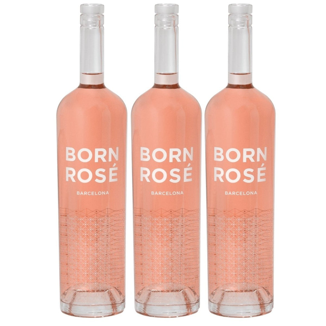 Born Rosé Magnum Roséwein Bio Wein trocken Spanien (3 x 1,5l) - Versanel - 