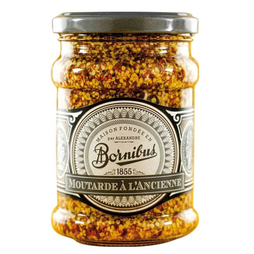 Bornibus Moutarde à L'ancienne Senf mit Senfkörner Frankreich (3 x 245g) - Versanel - 