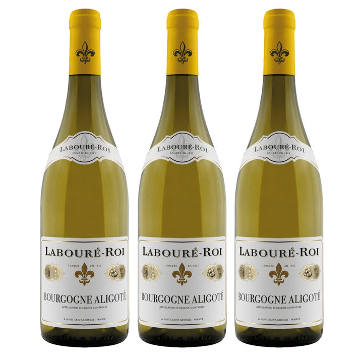 Bourgogne Aligoté AOC Labouré - Roi Weißwein Wein trocken Frankreich (3 x 0,75l) - Versanel - Wein