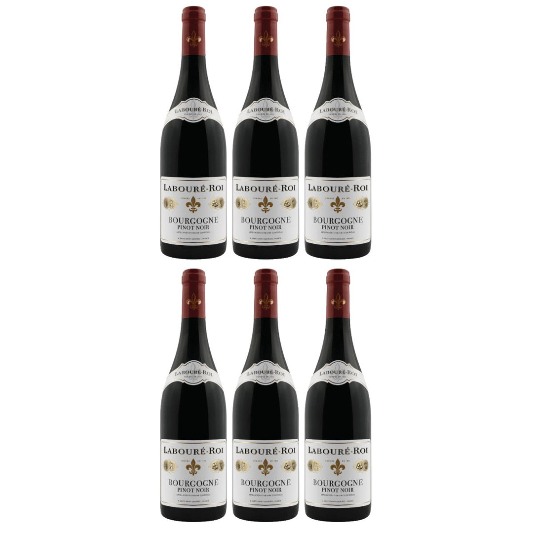 Bourgogne Pinot Noir AOC Labouré - Roi Rotwein Wein trocken Frankreich (6 x 0,75l) - Versanel - Wein