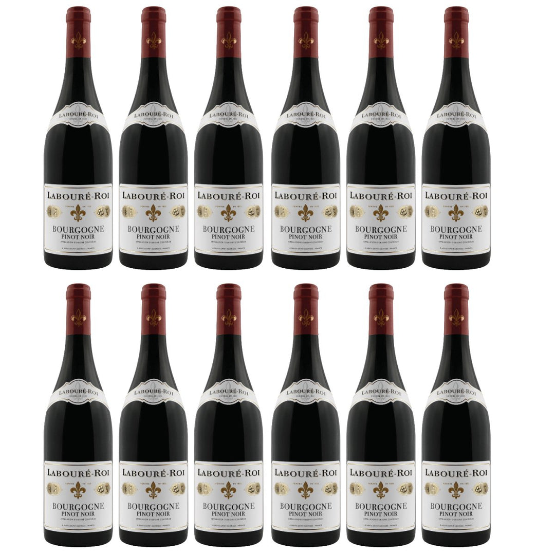 Bourgogne Pinot Noir AOC Labouré - Roi Rotwein Wein trocken Frankreich(12 x 0,75l) - Versanel - Wein