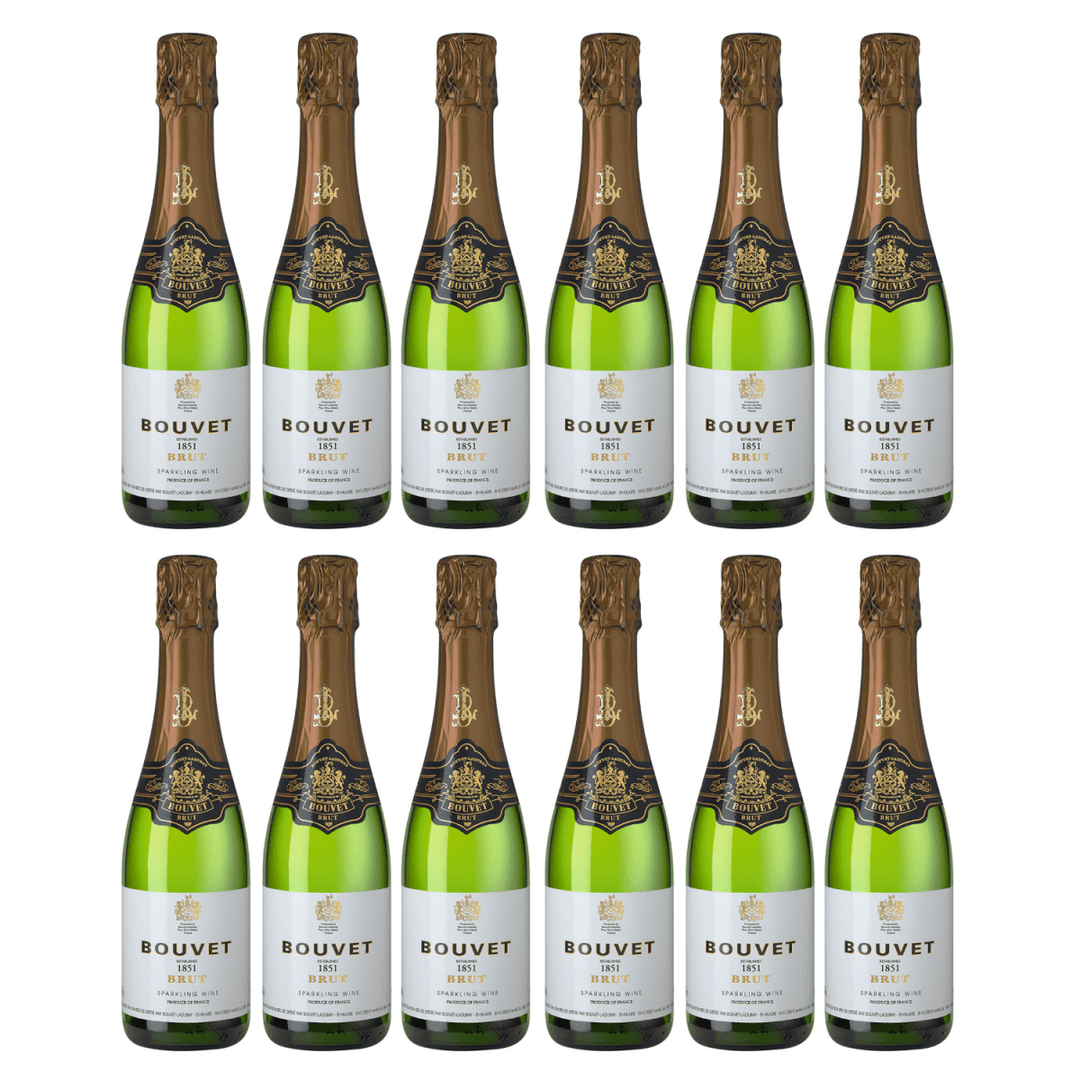 Bouvet Ladubay 1851 Brut Blanc Méthode Traditionelle Schaumwein weiss Frankreich (12 x 0,375l) - Versanel - Wein