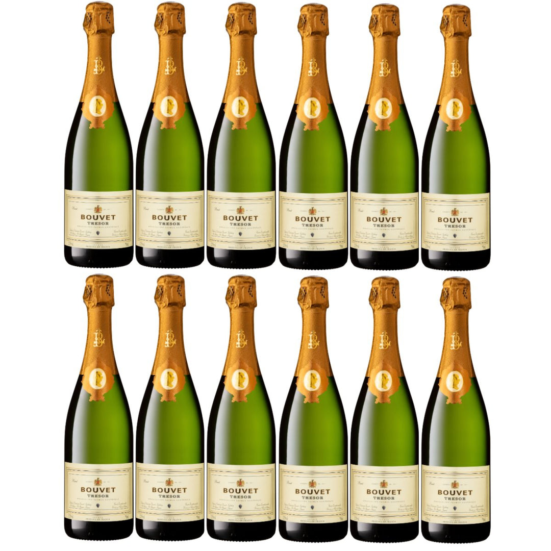 Bouvet Ladubay Saumur brut Blanc Trésor AOP Schaumwein Frankreich (12 x 0,75l) - Versanel - 