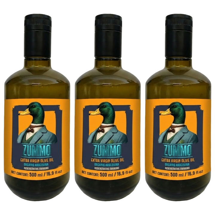 Canena Zummo EVOO Organic Arbequina Extra Virgin BIO Spanien (3 x 0.5 l)