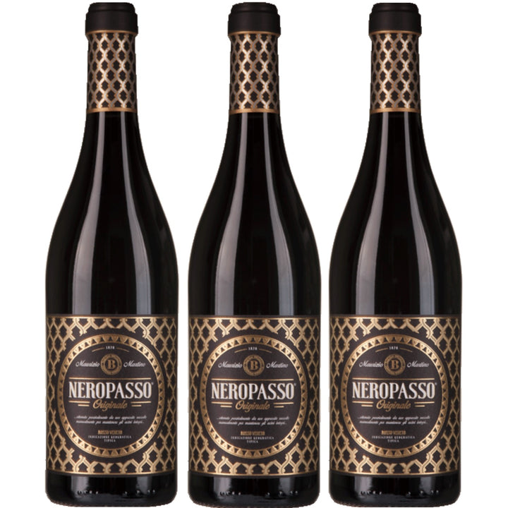 Biscardo Neropasso Rosso IGT Veneto Rotwein Rot halbtrocken Italien  (3 x 0,75l)