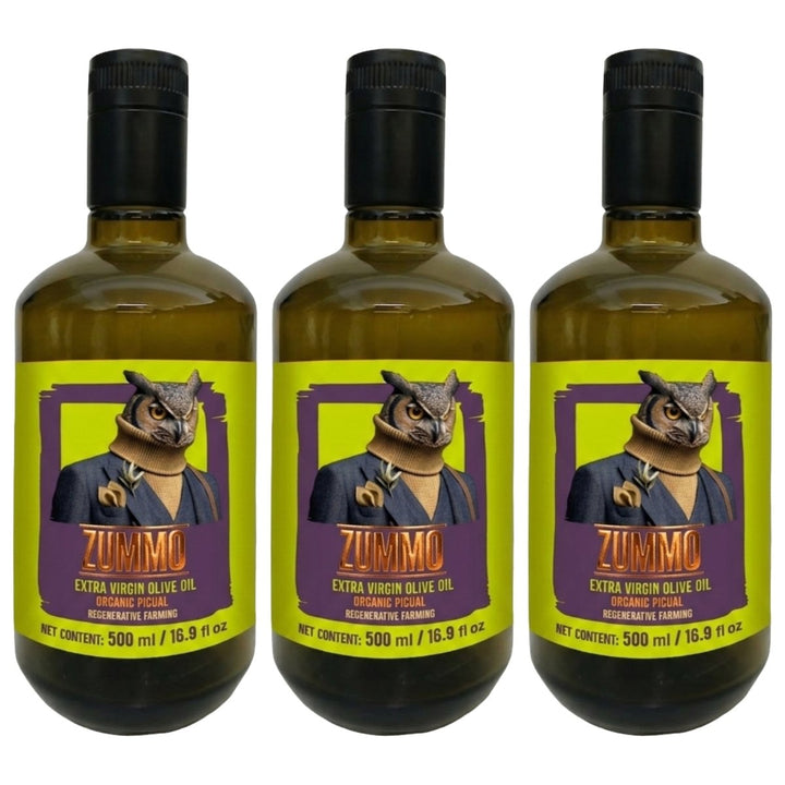 Canena Zummo EVOO Organic Picual Extra Virgin BIO Spanien (3 x 0.5 l) - Versanel -