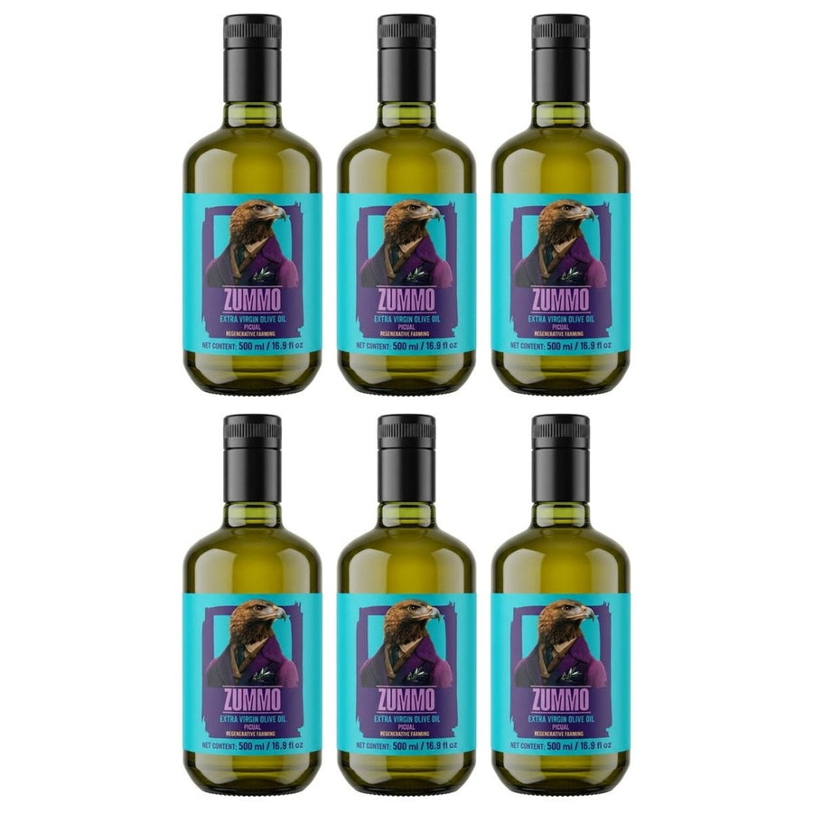 Canena Zummo EVOO Picual Extra Virgin Spanien (6 x 0.5 l) - Versanel -