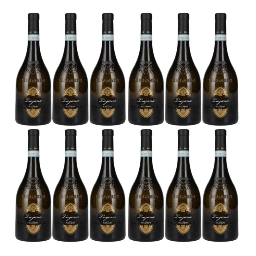 Cantina Bulgarini Lugana trocken Weiss Weißwein Italien (12 x 0,75l) - Versanel -