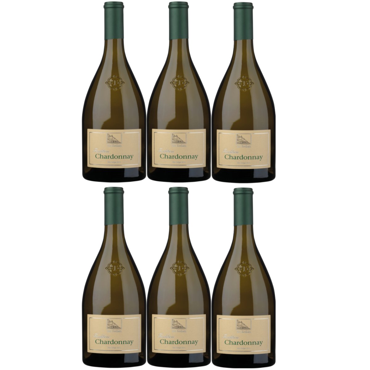 Cantina Terlan Chardonnay Bianco DOC Alto Adige trocken Weißwein (6 x 0.75l) - Versanel - Wein