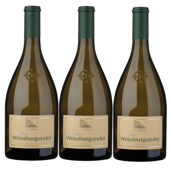 Cantina Terlan Weißburgunder DOC Alto Adige Weißwein trocken Italien (3 x 0.75l) - Versanel - Wein