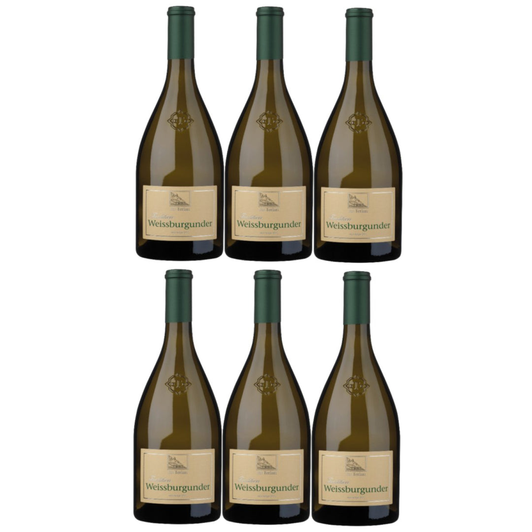 Cantina Terlan Weißburgunder DOC Alto Adige Weißwein trocken Italien (6 x 0.75l) - Versanel - Wein