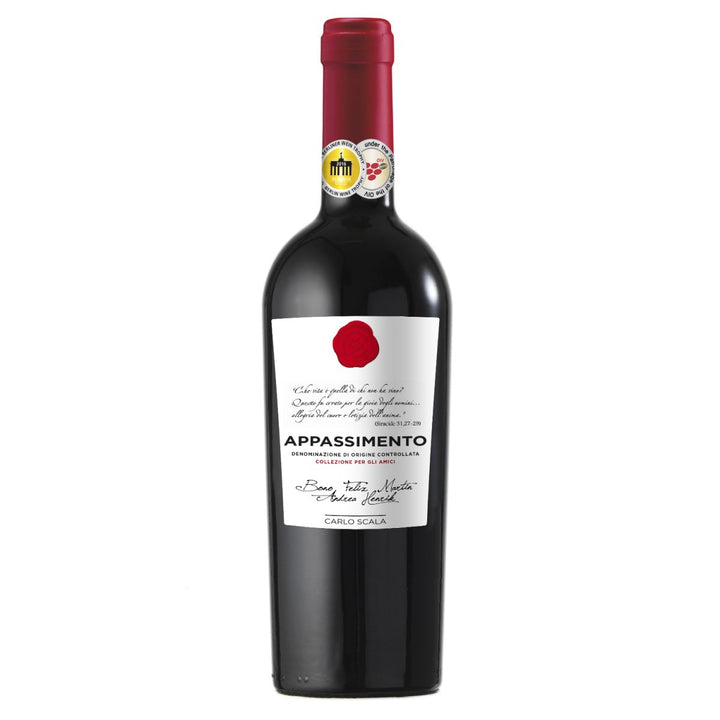 Carlo Scala Appassimento IGT Rotwein Rot Halbtrocken Italien (3 x 0,75l) - Versanel - Wein