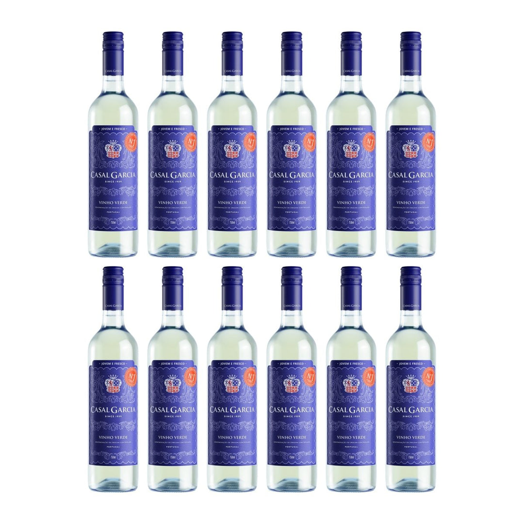 Casal Garcia Vinho Verde Weisswein Weiss halbtrocken Portugal (12 x 0.75 l) - Versanel - 