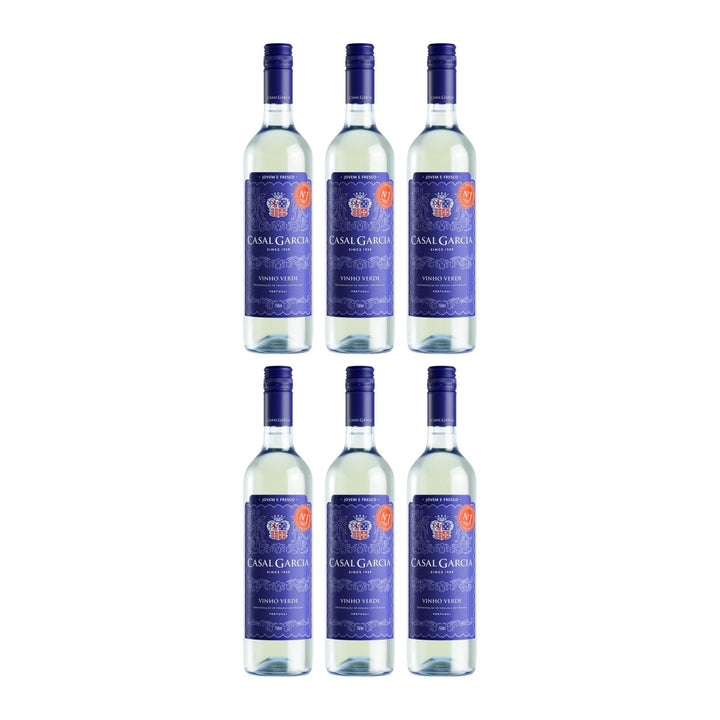 Casal Garcia Vinho Verde Weisswein Weiss halbtrocken Portugal (6 x 0.75 l) - Versanel - 