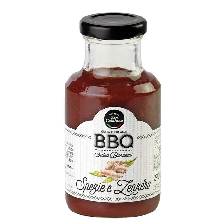 Cascina San Cassiano BBQ - Sauce mit Tomaten Ingwer und Gewürze Italien (3 x 290g) - Versanel - 