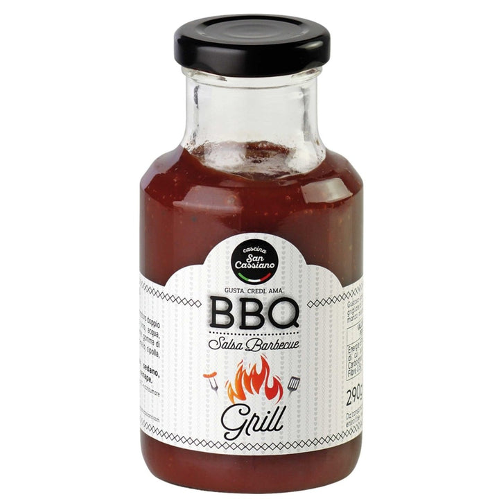 Cascina San Cassiano BBQ - Sauce mit Tomaten und Gewürze Italien (3 x 290g) - Versanel - 