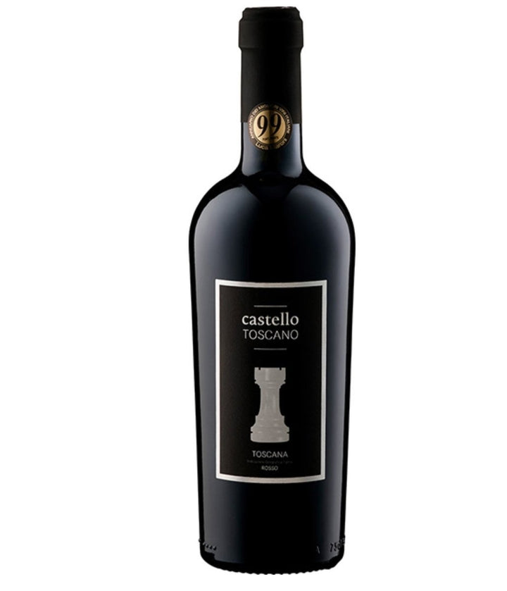 Castello Toscano Rosso IGT Rotwein Rot halbtrocken Italien (3 x 0.75 l) - Versanel - 