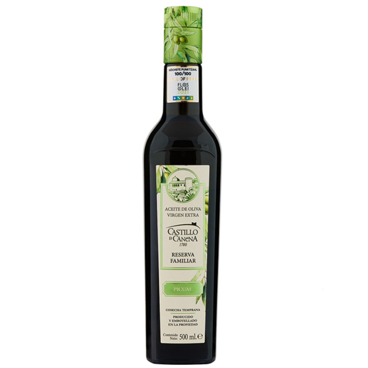 Castillo de Canena Reserva Familiar Picual Natives Olivenöl extra aus der Olivensorte Picual (3 x 0,5l) - Versanel - 