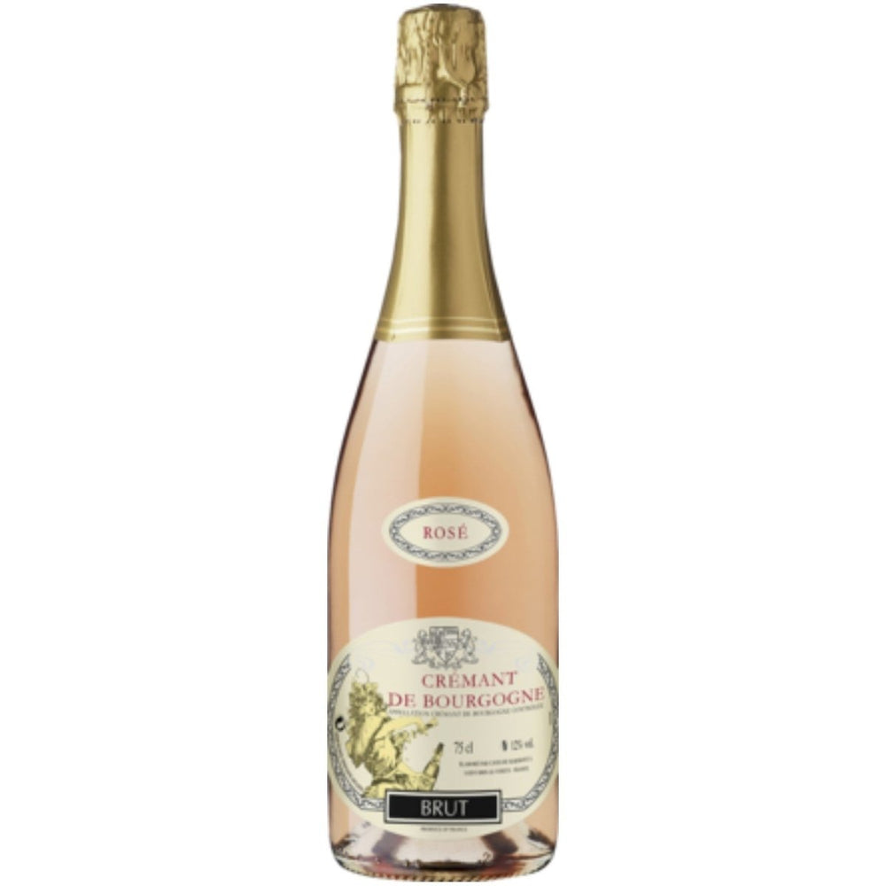 Caves de Marsigny Crémant de Bourgogne Roséwein Brut AOC Vegan Frankreich (3 x 0,75l) - Versanel - Wein