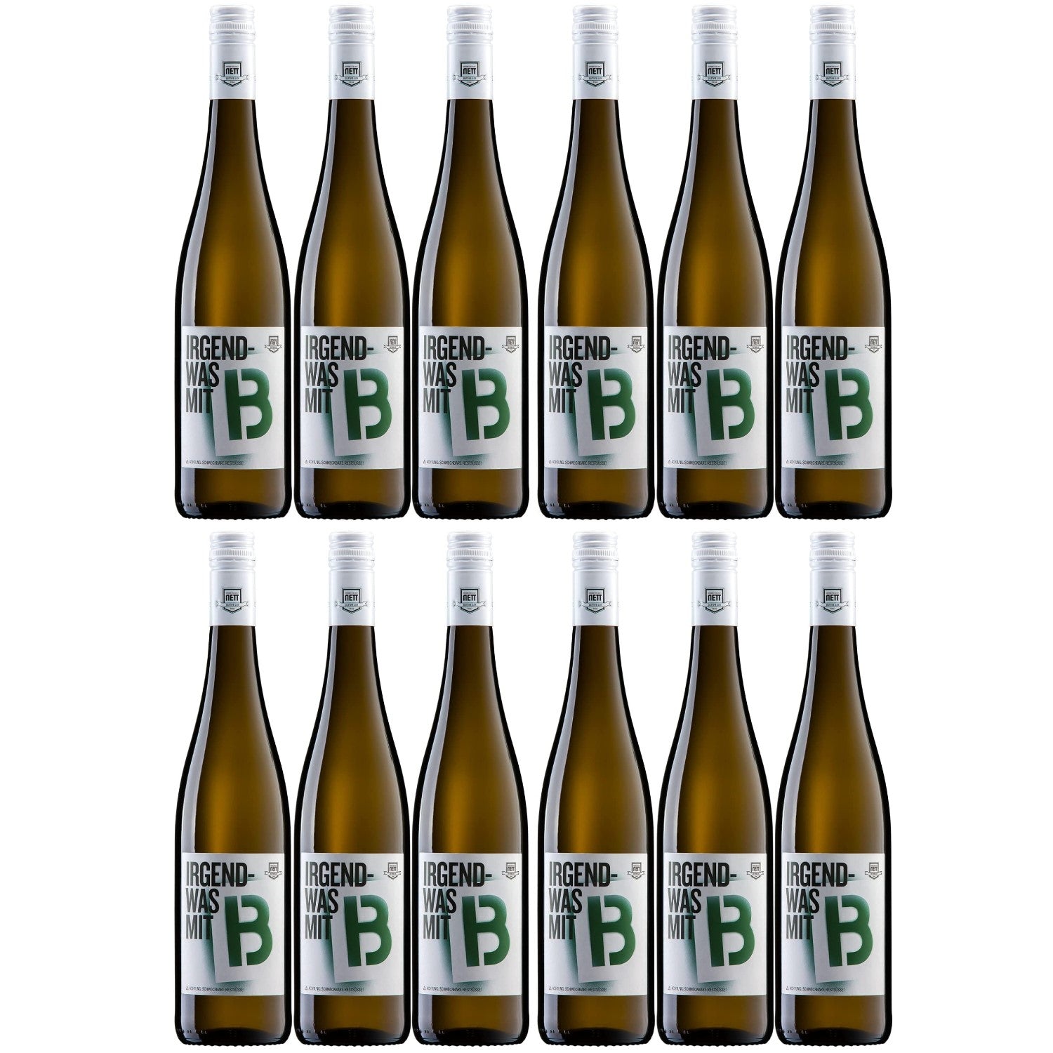 Weingut Bergdolt-Reif & Nett Irgendwas mit B Müller-Thurgau Kerner Gewürztraminer Weißwein restsüß weiß Deutschland (12 x 0,75l)