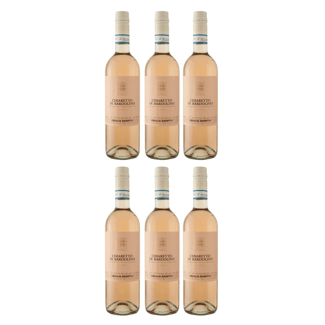 Cecilia Beretta Bardolino Chiaretto Classico Roséwein Wein trocken Italien (6 x 0.75l) - Versanel - 