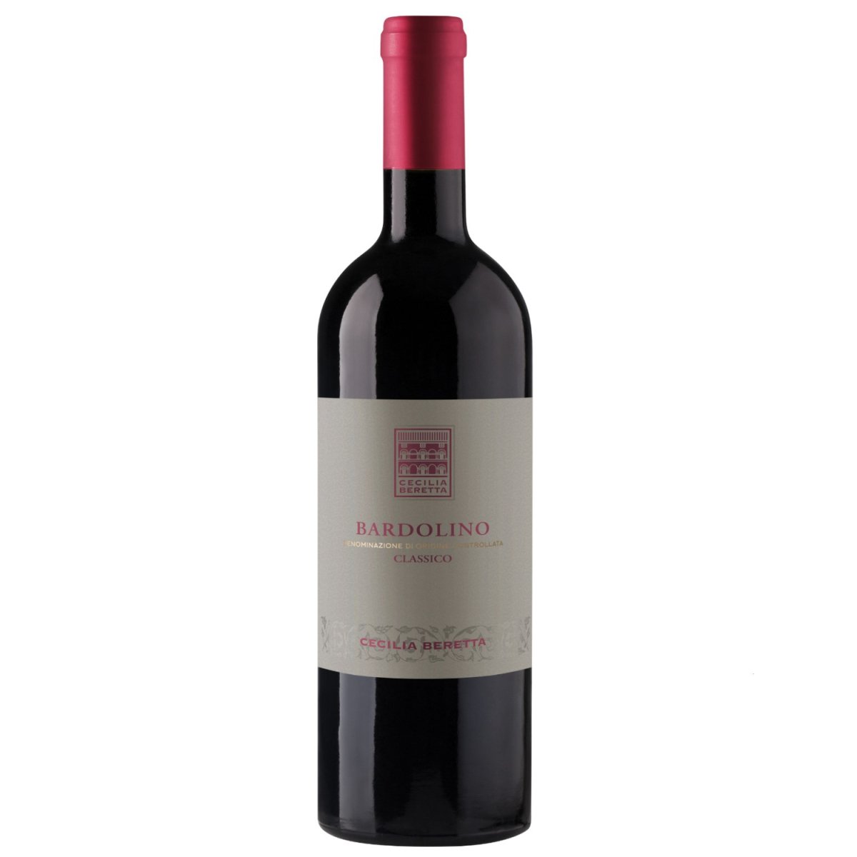 Cecilia Beretta Bardolino Classico Costiera Rotwein Wein trocken Italien (3 x 0.75l) - Versanel - 