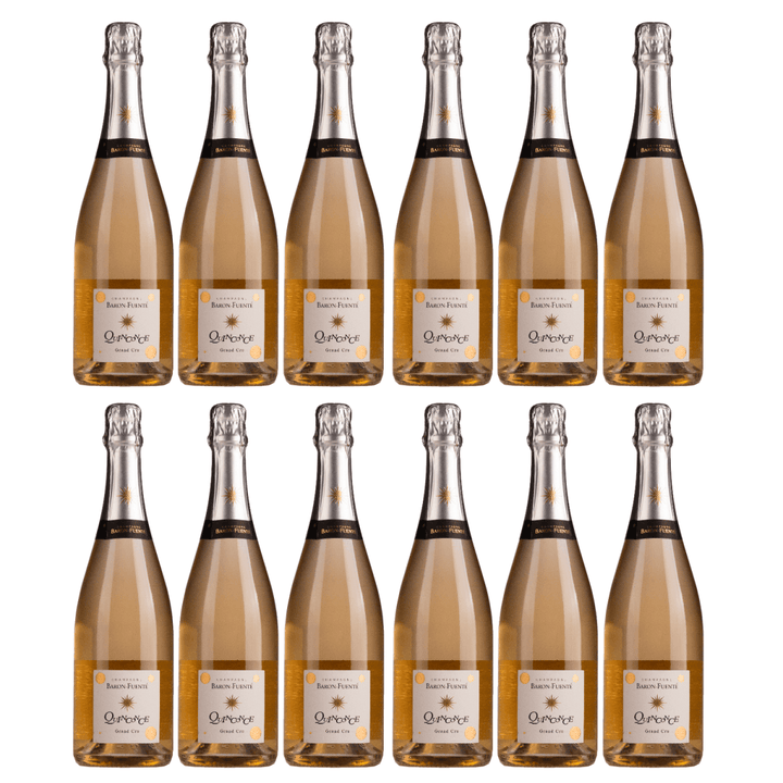 Champagne Baron Fuenté Esprit Quinconce Grand Cru Schaumwein weiss Frankreich (12 x 0,75l) - Versanel - Wein