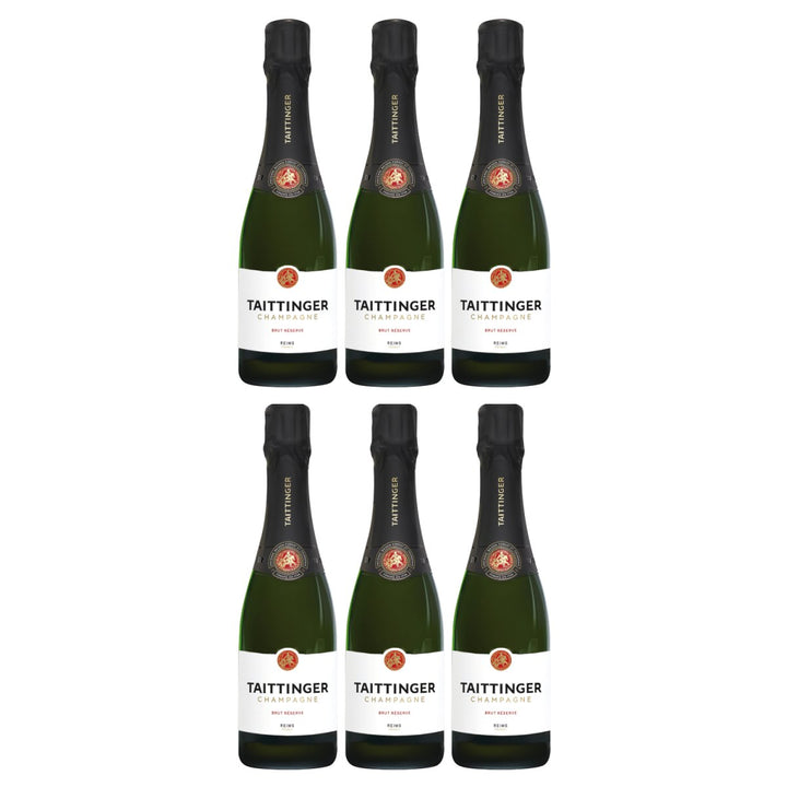 Champagne Taittinger Brut Réserve Schaumwein Trocken Weiss Frankreich (6 x 0,375l) - Versanel - 