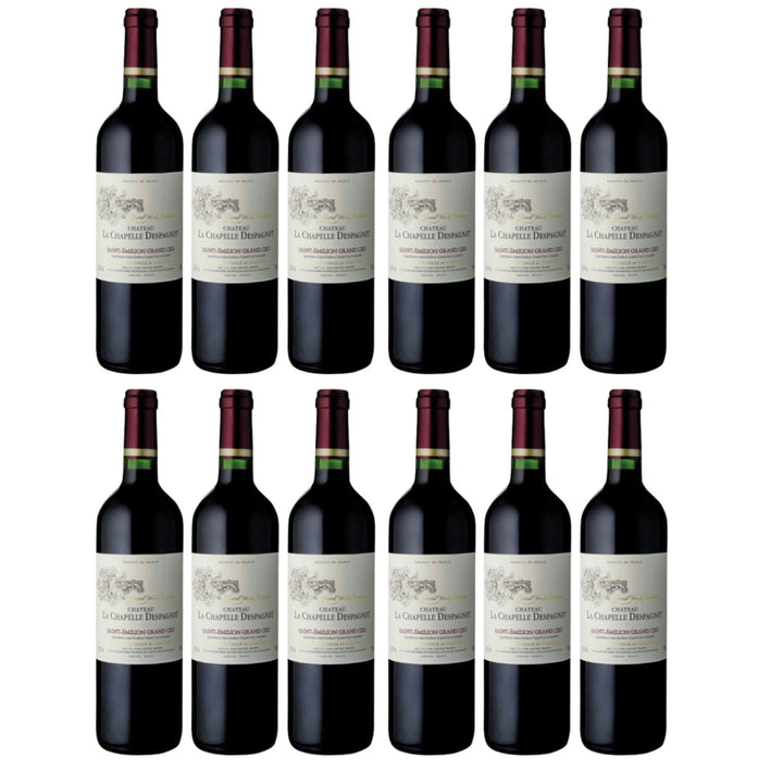 Château la Chapelle Despagnet Saint Emilion Grand Cru AOC Rotwein Wein trocken Frankreich (12 x 0,75l) - Versanel - Wein