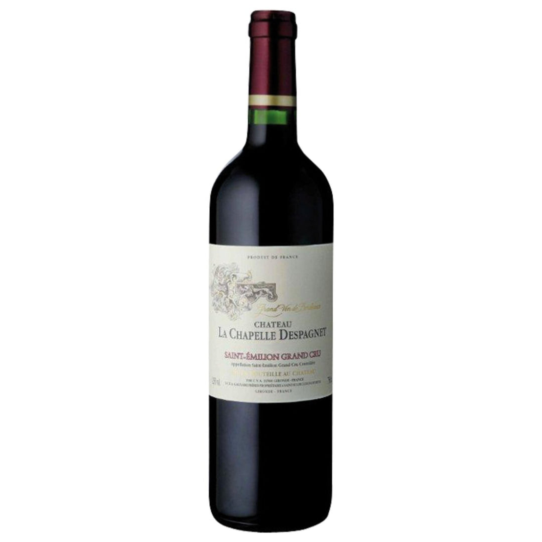Château la Chapelle Despagnet Saint Emilion Grand Cru AOC Rotwein Wein trocken Frankreich (3 x 0,75l) - Versanel - Wein