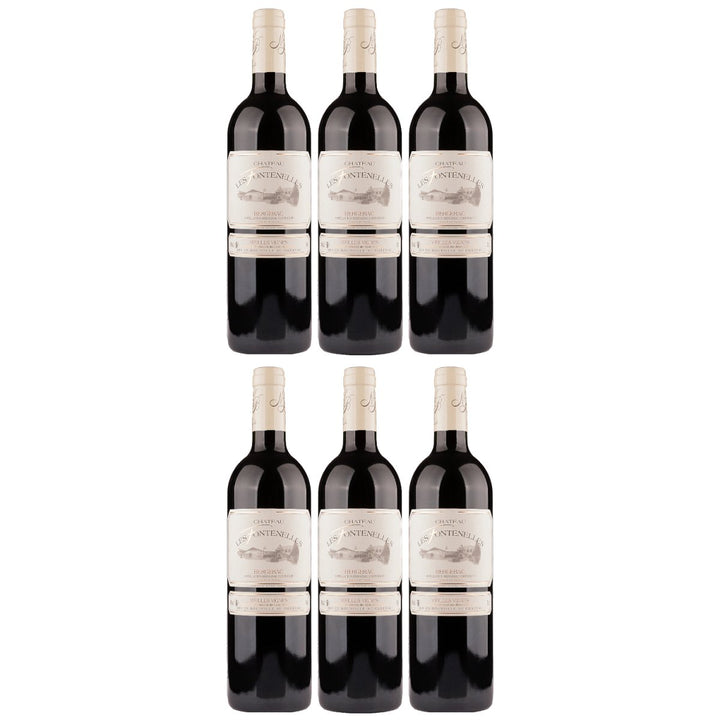 Château Les Fontenelles Bergerac Rouge Rotwein Rot trocken Frankreich (6 x 0,75l) - Versanel - Wein