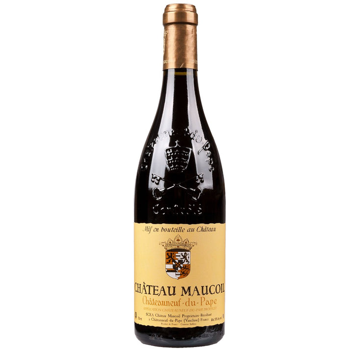 Château Maucoil Châteauneuf - du - Pape Rouge Rotwein trocken Rot bio Frankreich (3 x 0,75l) - Versanel - Wein