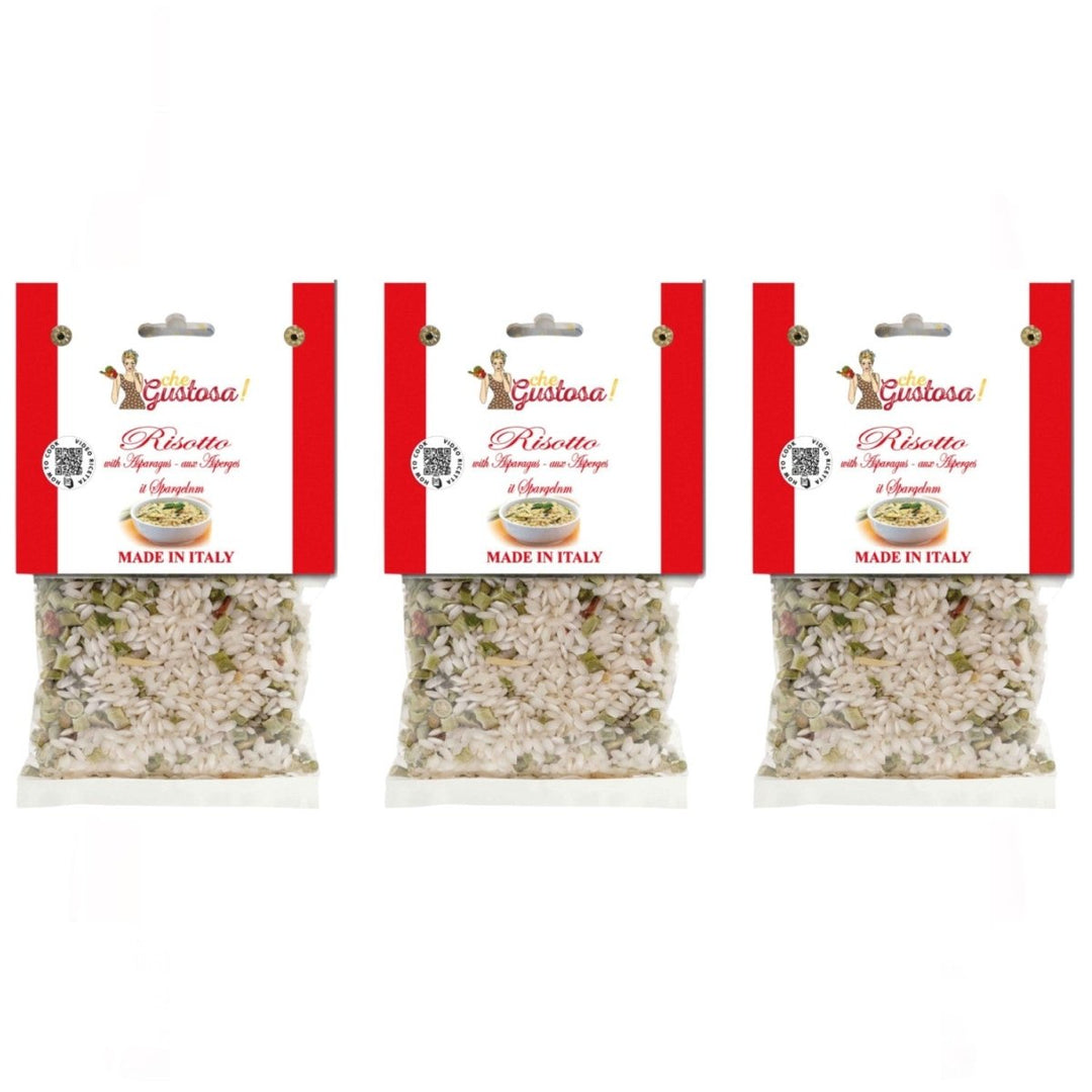 Che Gustosa Risotto mit Spargeln Reis Italien (3 x 200g) - Versanel - 