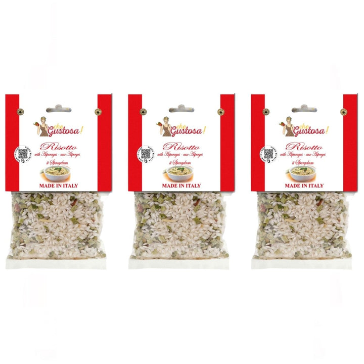 Che Gustosa Risotto mit Spargeln Reis Italien (3 x 200g) - Versanel - 