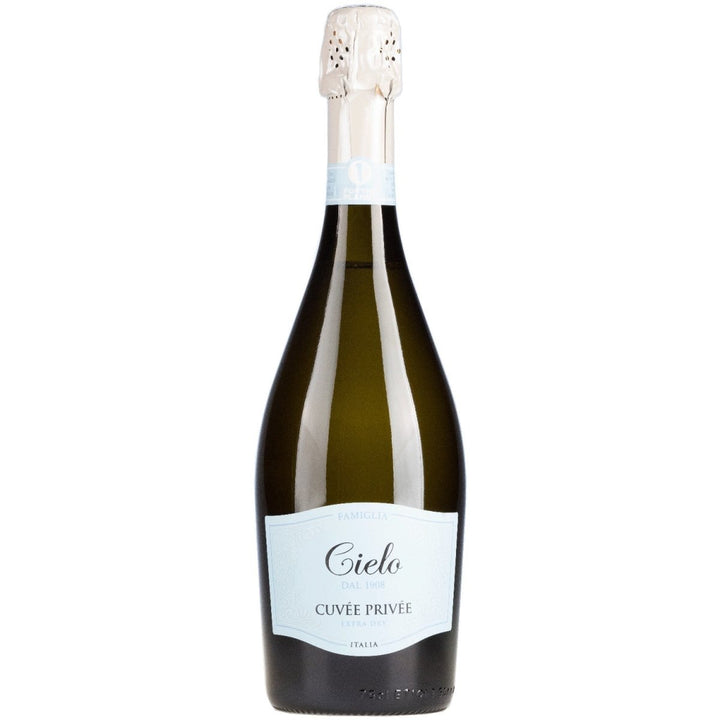 Cielo e Terra Brut Spumante Cuvée Privée Schaumwein Wein Italien (12 x 0,75l) - Versanel - 