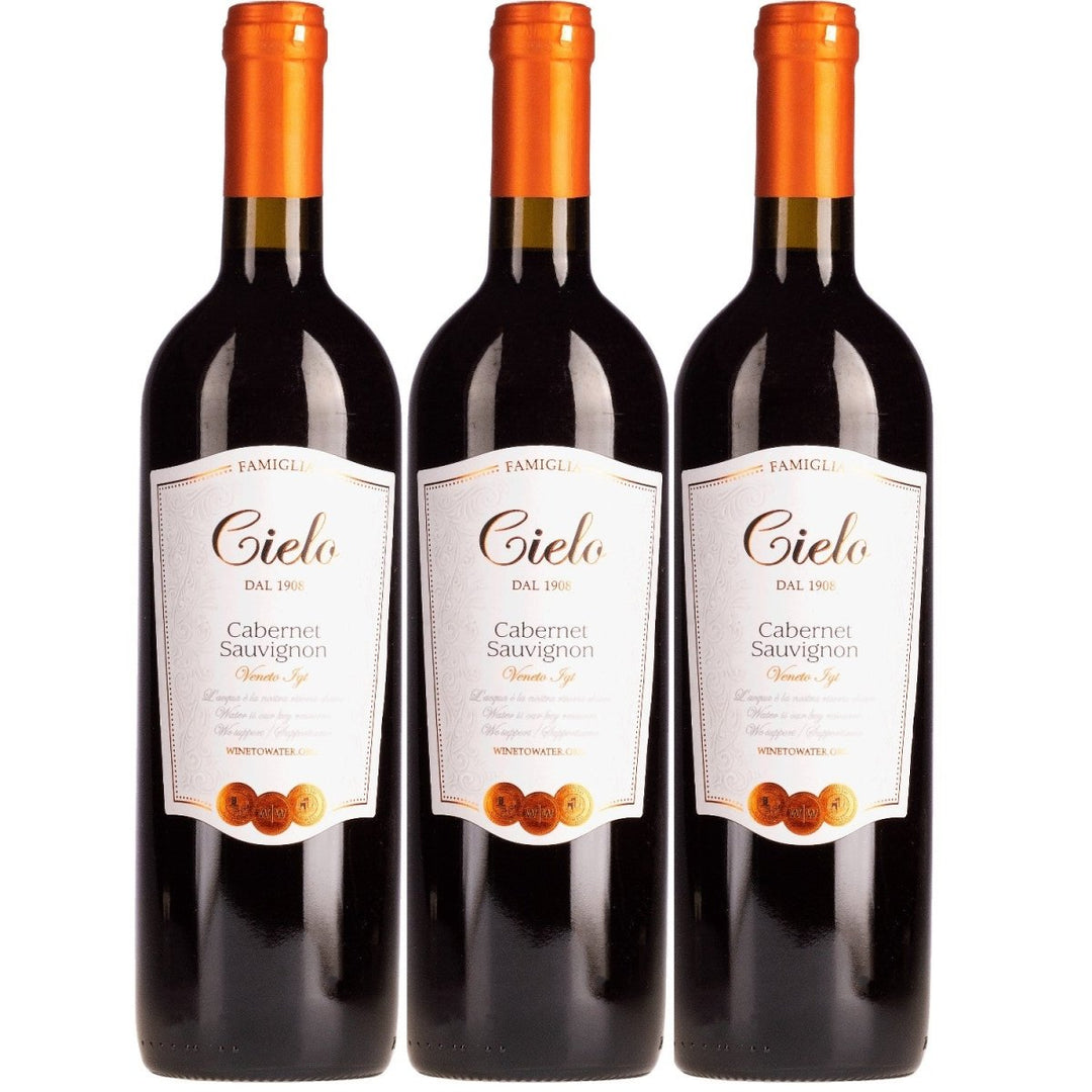 Cielo e Terra Cabernet Sauvignon IGT Veneto Rotwein Rot Trocken Italien (3 x 0,75l) - Versanel - 