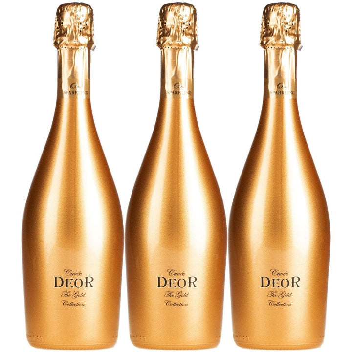 Cielo e Terra Deor Spumante Gold Schaumwein Wein Italien (3 x 0,75l) - Versanel - 