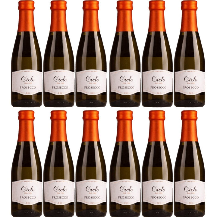Cielo e Terra Frizzante Piccolo Glera Schaumwein Italien (12 x 0,2l) - Versanel - 