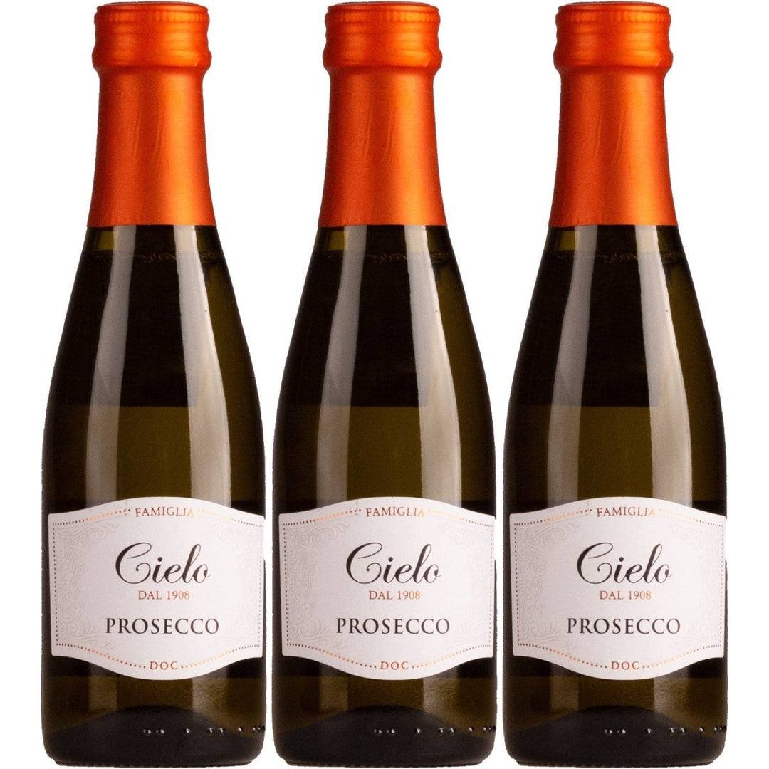 Cielo e Terra Frizzante Piccolo Glera Schaumwein Italien (3 x 0,2l) - Versanel - 