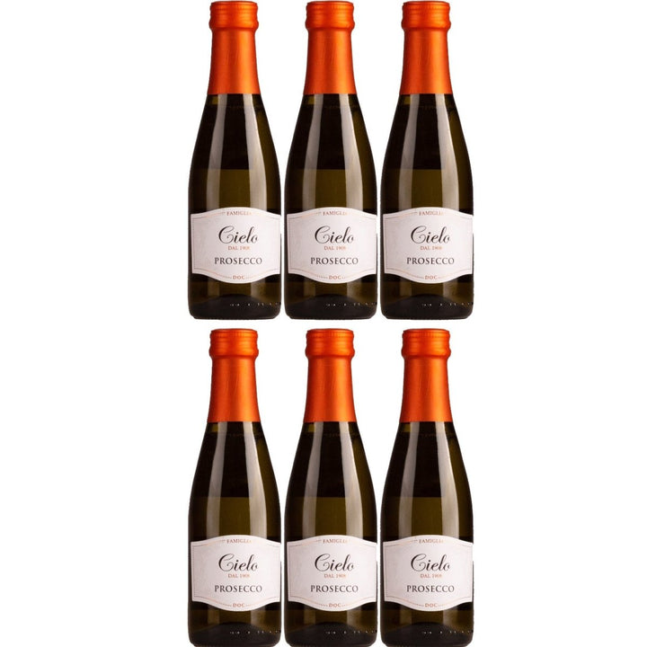 Cielo e Terra Frizzante Piccolo Glera Schaumwein Italien (6 x 0,2l) - Versanel - 