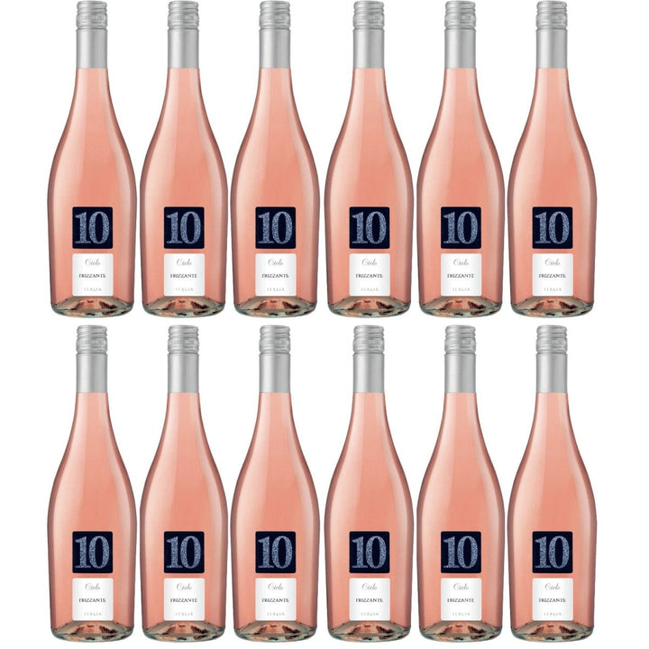 Cielo e Terra Frizzante Rosé Veneto Schaumwein Wein Italien (12 x 0,75l) - Versanel - 