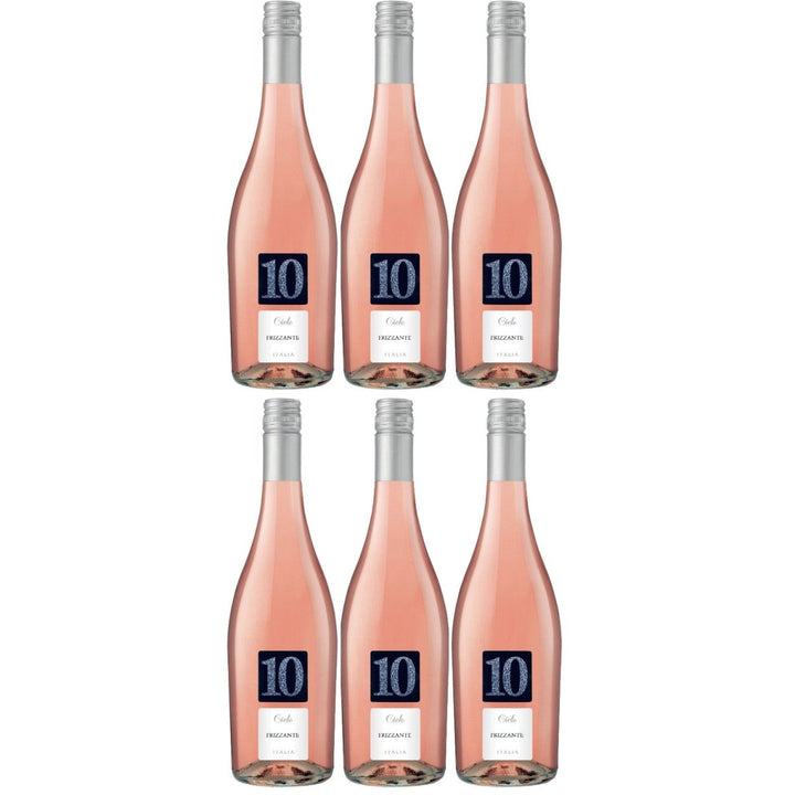 Cielo e Terra Frizzante Rosé Veneto Schaumwein Wein Italien (6 x 0,75l) - Versanel - 