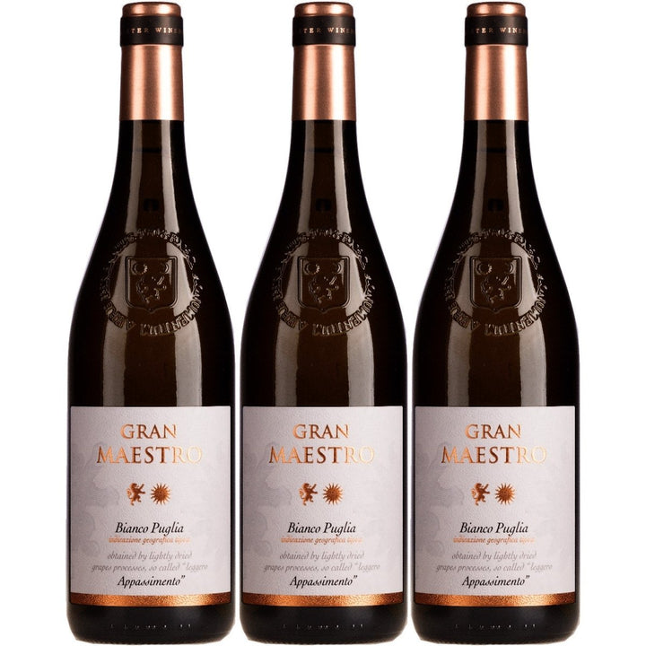 Cielo e Terra Gran Maestro Appassimento Bianco Weißwein Weiß Trocken Italien (3 x 0,75l) - Versanel - 